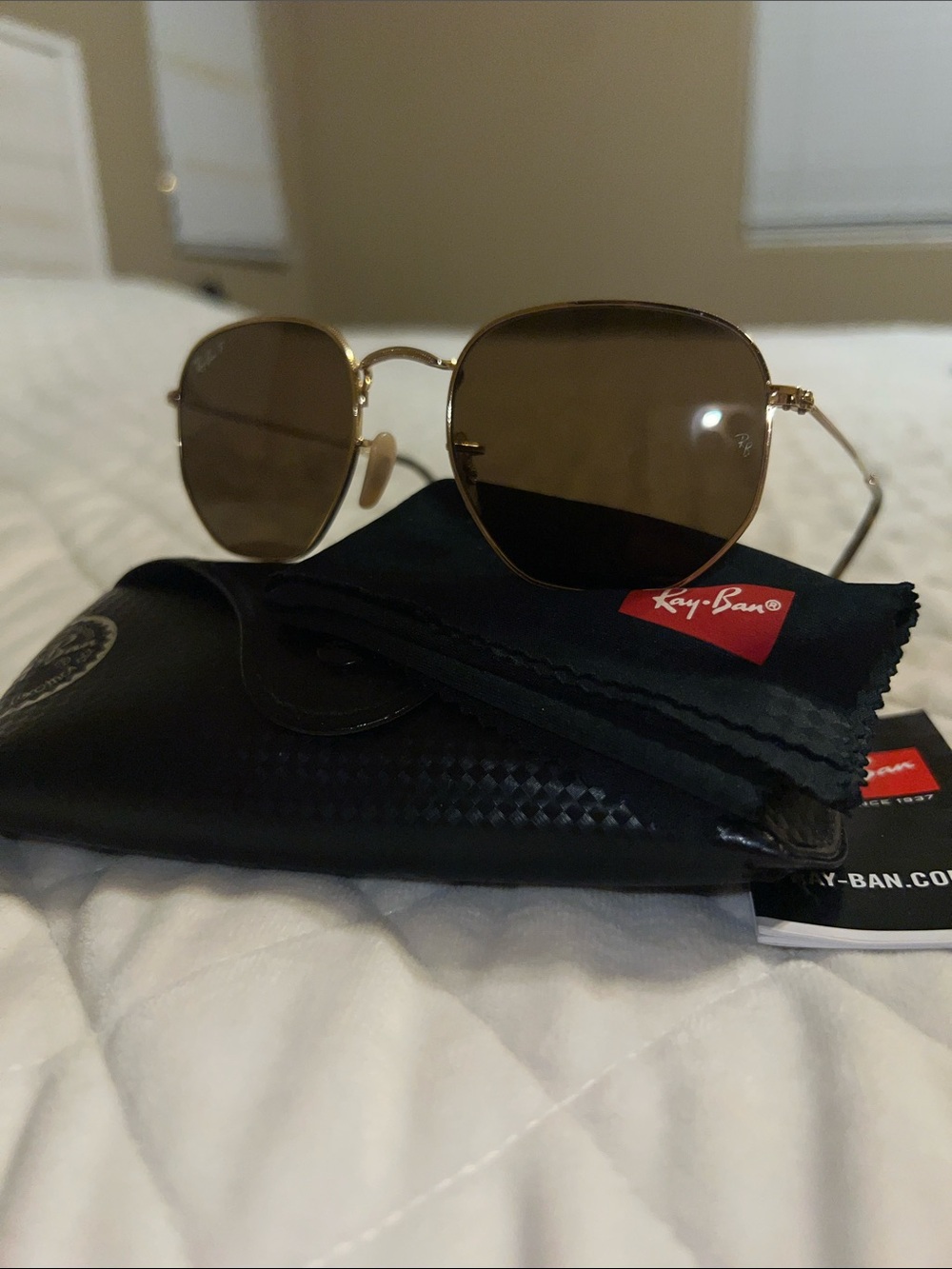 Ray-Ban RB3548N Hexagonal Sunglasses